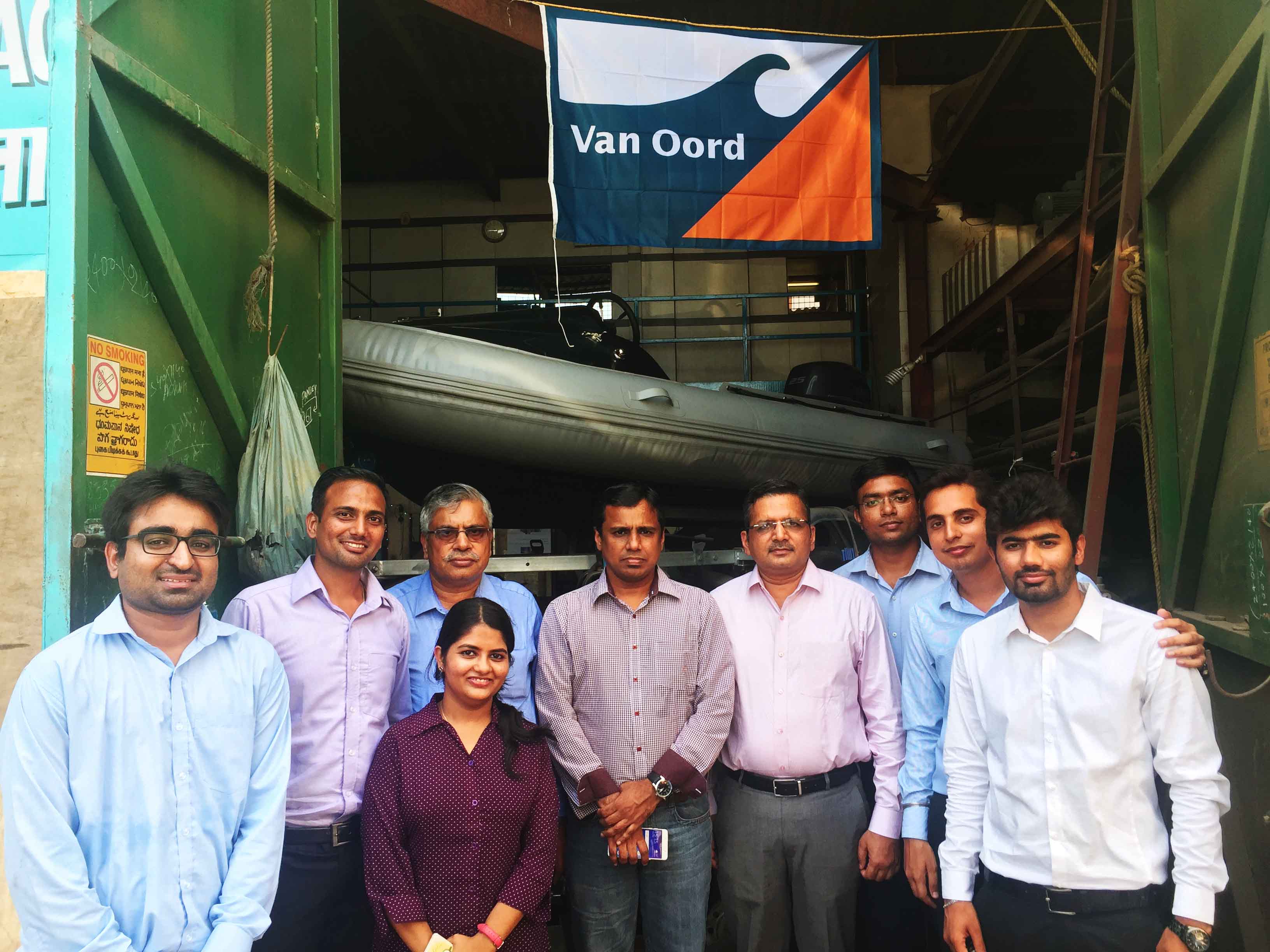 Vanoord Visit Sagar defence engineering india